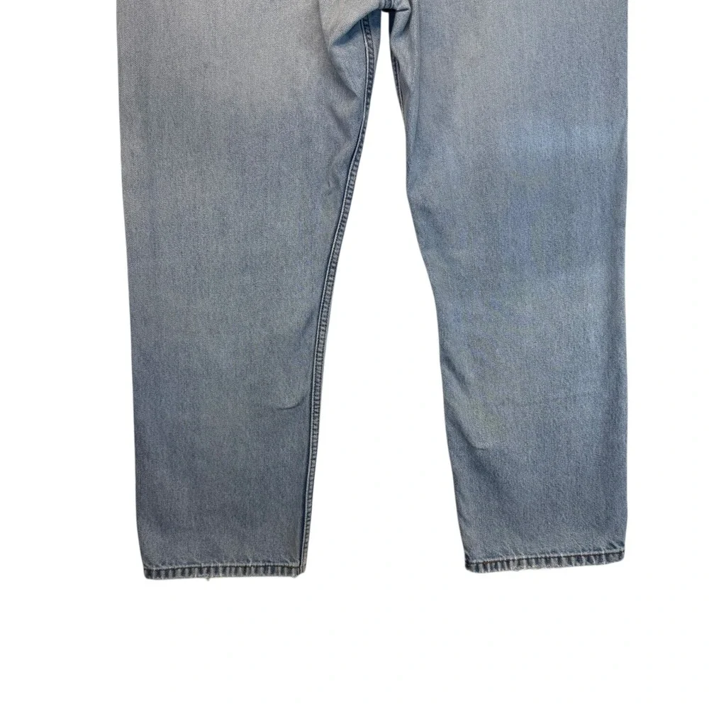 Levi's 505 Mens Jeans‎ Light Wash Regular Fit Denim Pants 90s Vintage 40x30